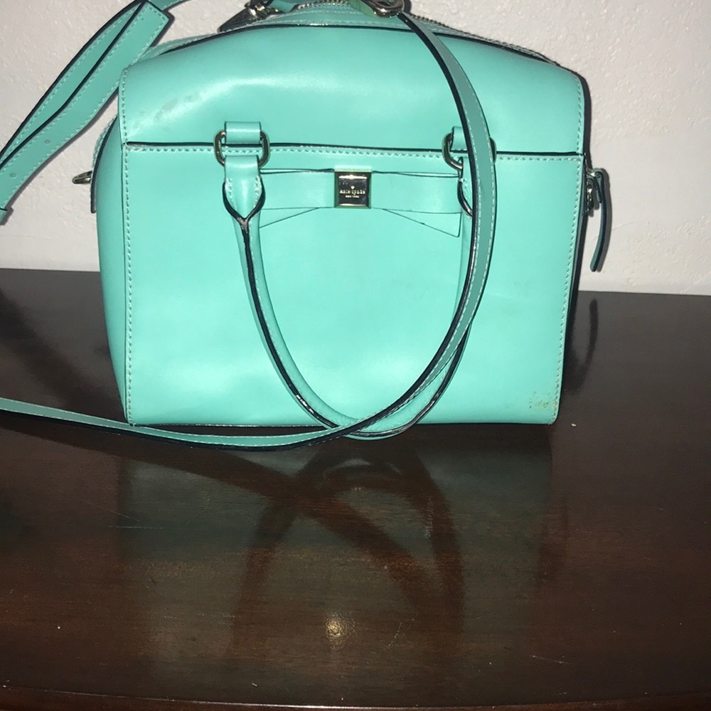 Tiffany’s blue original kate spade medium purse